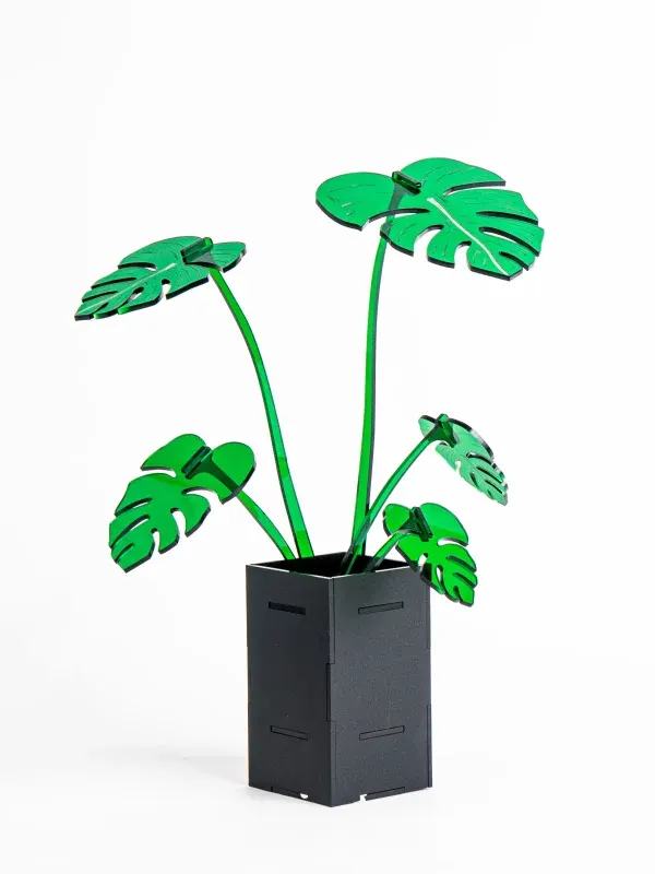 Akrylowa dekoracja Monstera
