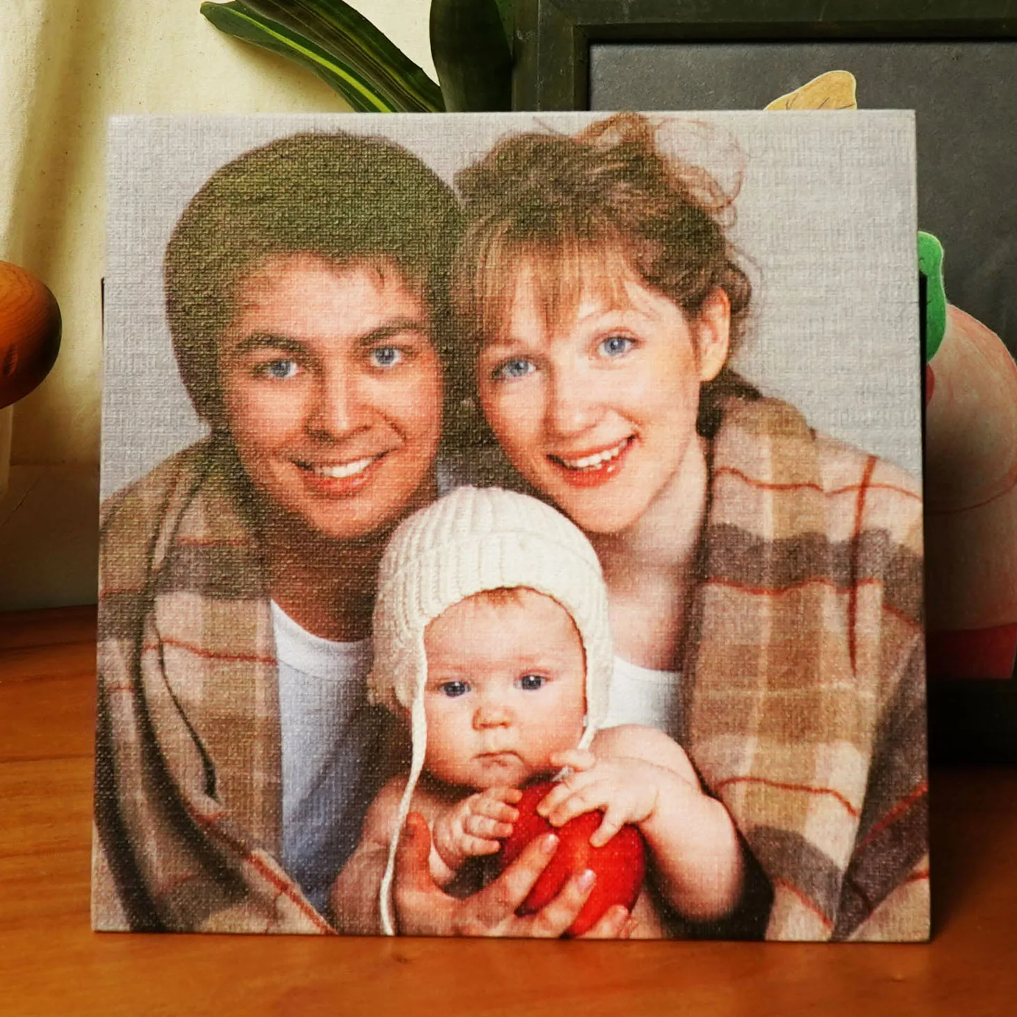 Potištěná rodinná fotografie