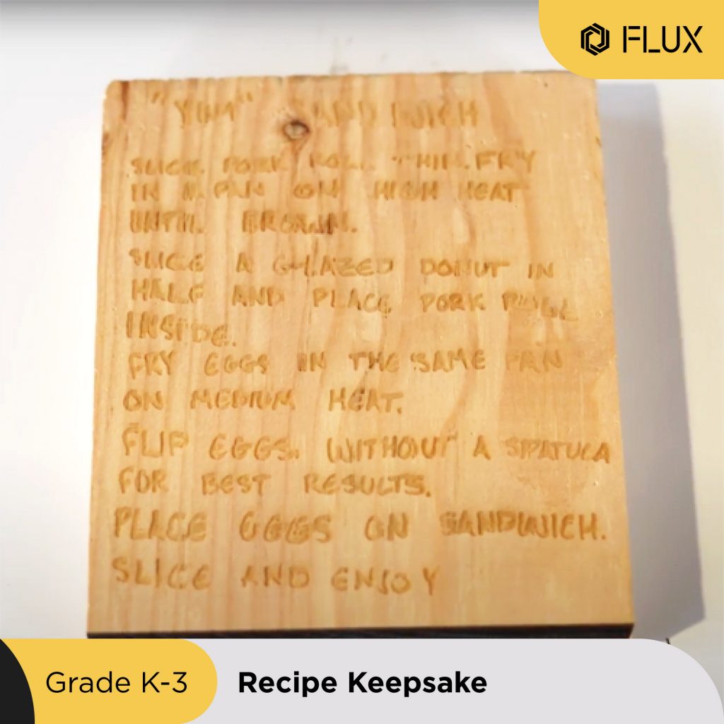 FLUX Laser Cutting Curriculum for Kindergarten to Grade 3 | FLUX ...
