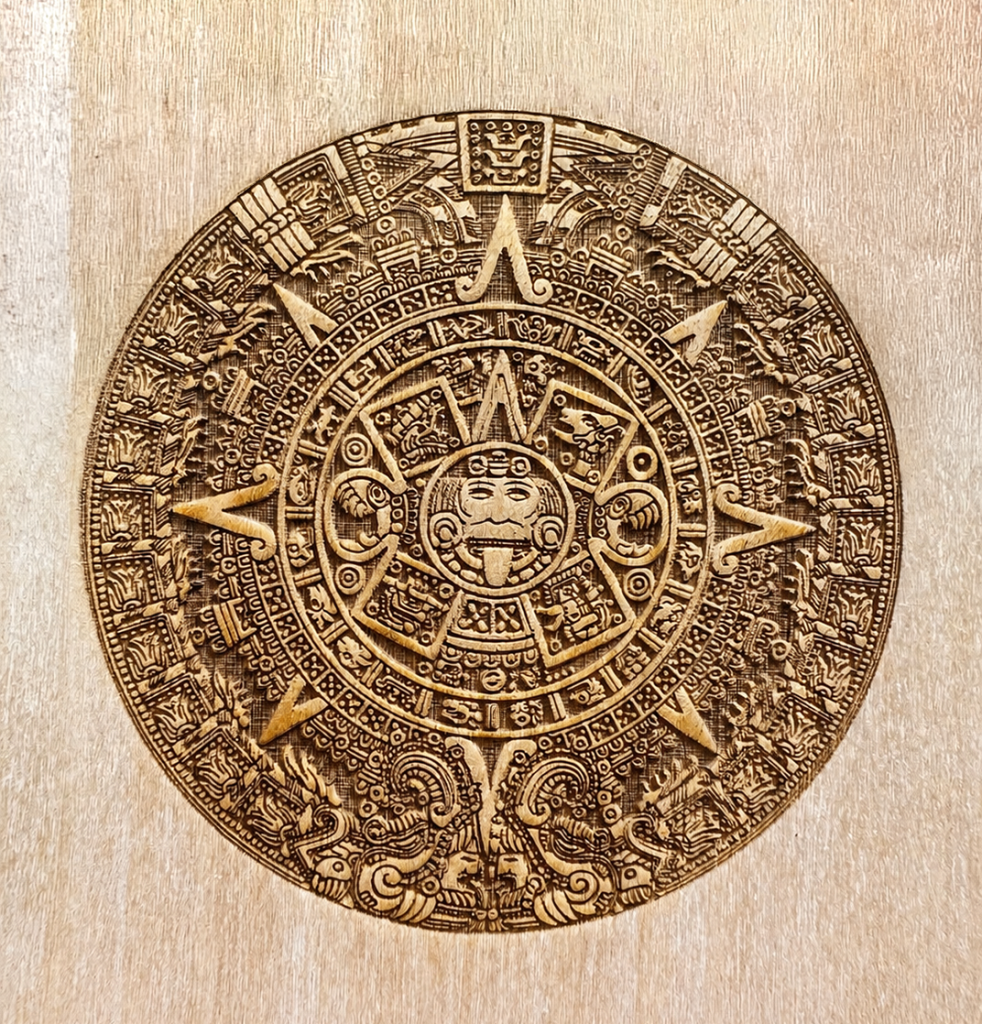 HEXA RF wood engraving material examples